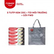 [HB Gift] Combo 5 Tuýp kem đánh răng 35g Colgate và túi bảo vệ môi trường